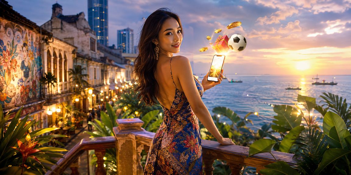 Promosi bonus pendaftaran yes2win di Penang dengan corak batik